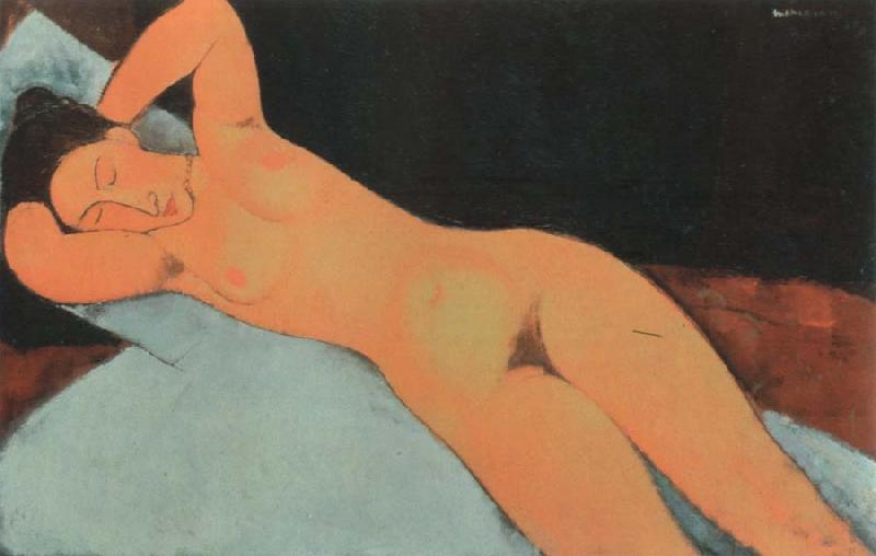 Amedeo Modigliani nude,1917 oil painting image